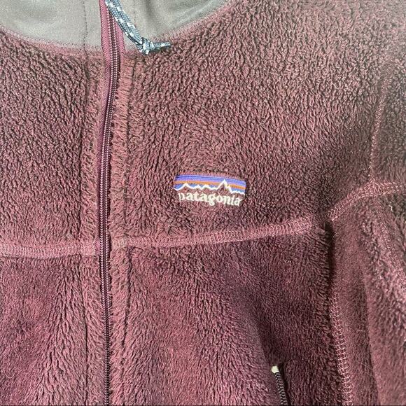 Vintage patagonia deep pile‎ Retro X Plum purple full zip jacket small women's - Picture 2 of 7